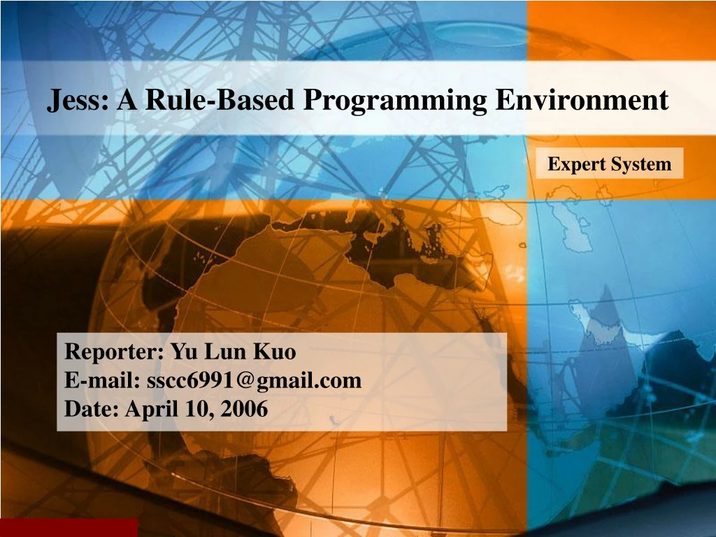 jess a rule based programming environment