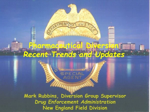Pharmaceutical Diversion Recent Trends and Updates