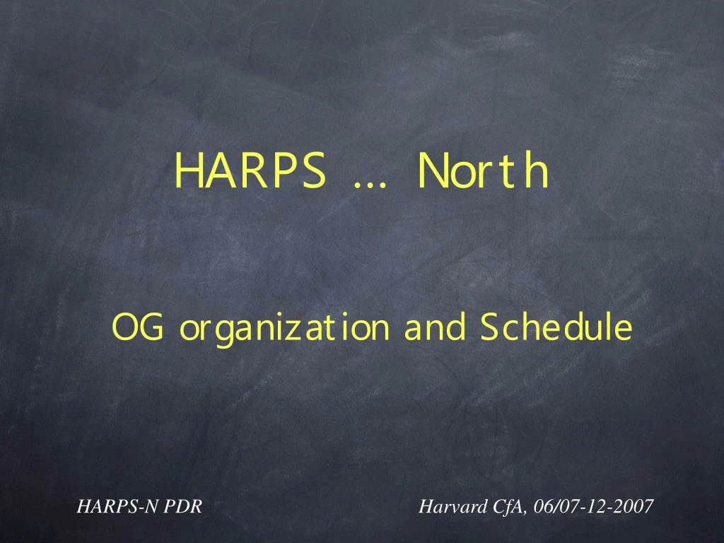 harps north