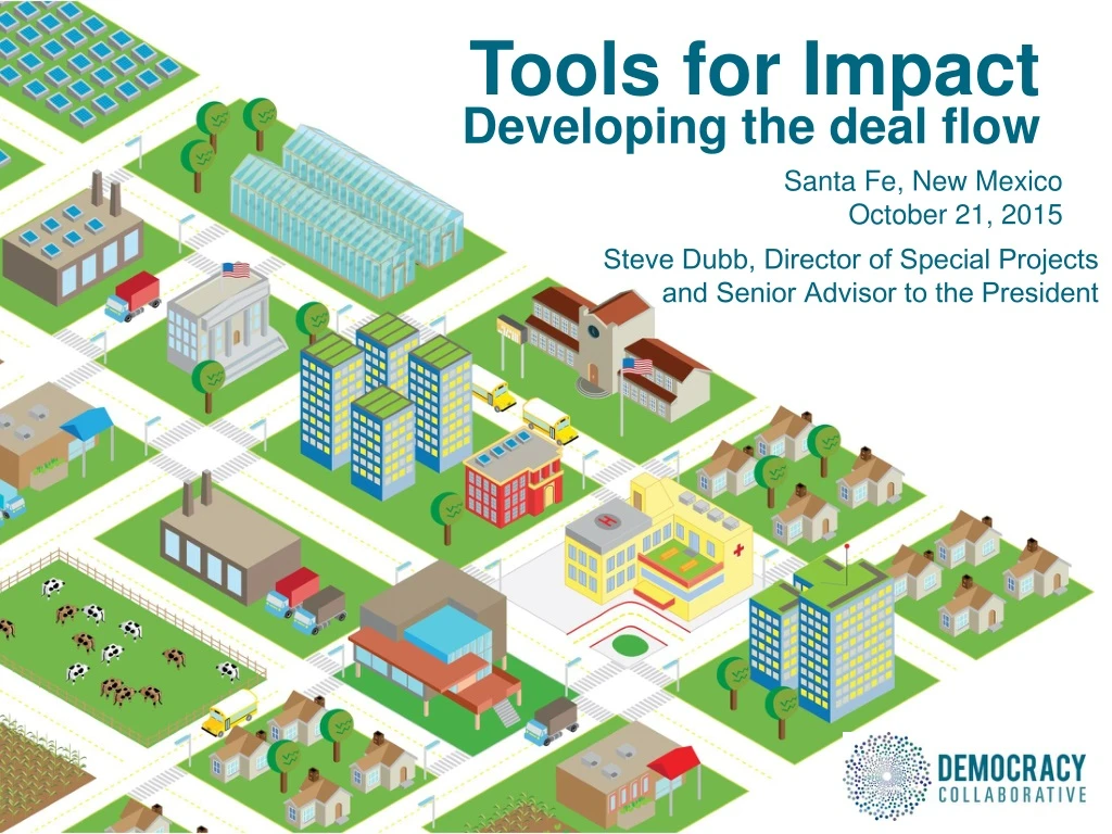 tools for impact developing the deal flow