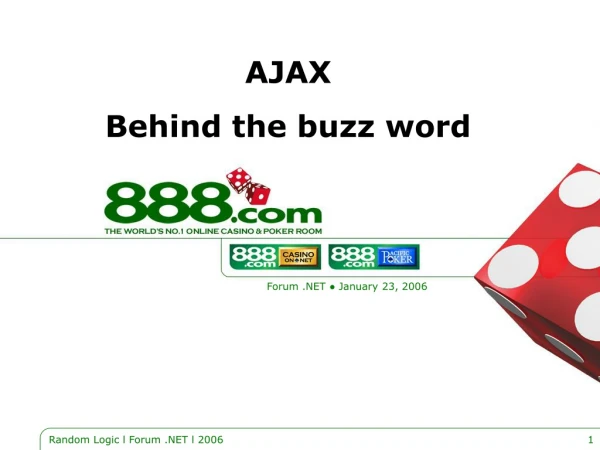 AJAX Behind the buzz word
