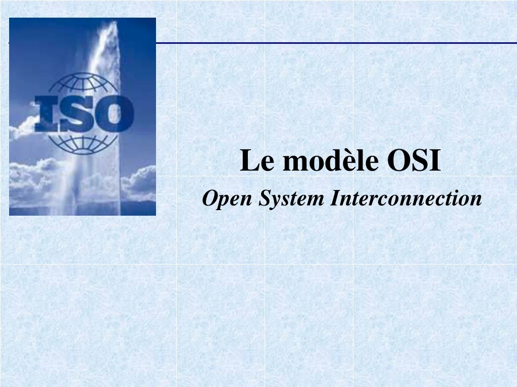 open system interconnection