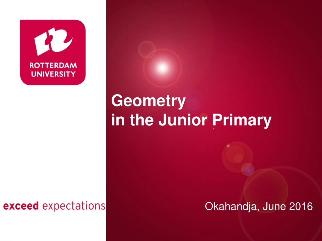 geometry in the junior primary