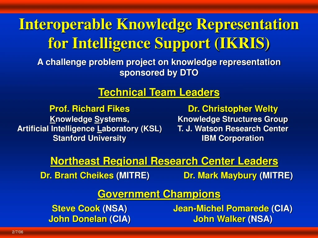 interoperable knowledge representation