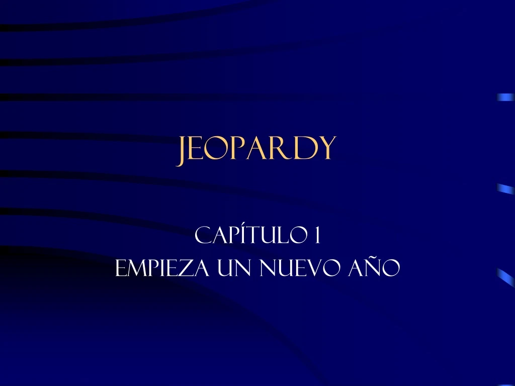 jeopardy