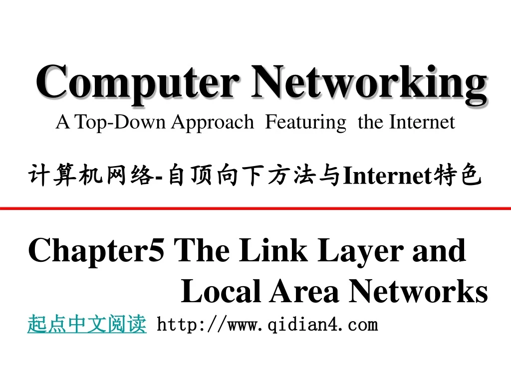computer networking a top down approach featuring