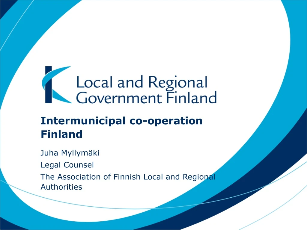 intermunicipal co operation finland
