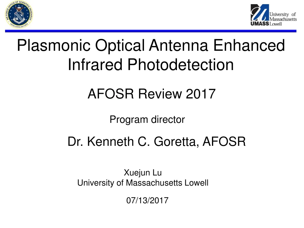 plasmonic optical antenna enhanced infrared