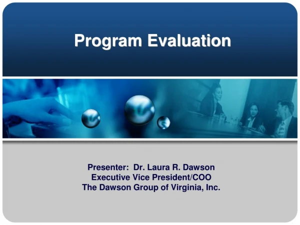 Program Evaluation