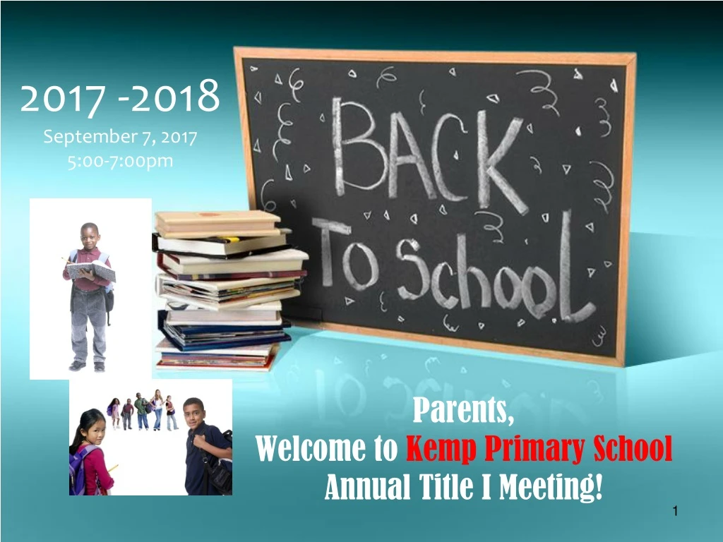 parents welcome to kemp primary school annual title i meeting