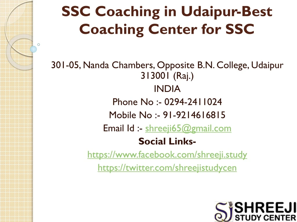 ssc coaching in udaipur best coaching center for ssc