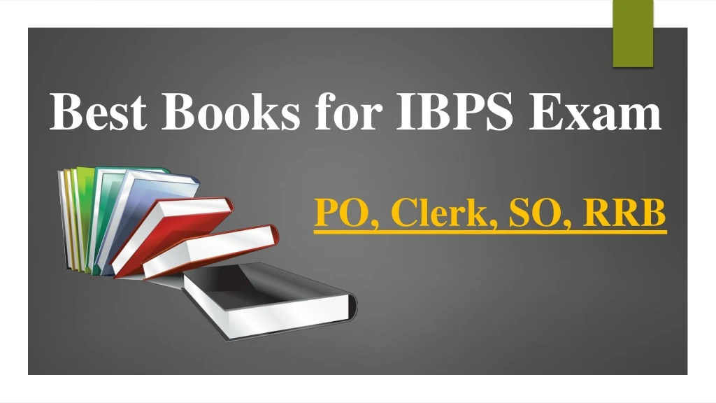 best books for ibps exam