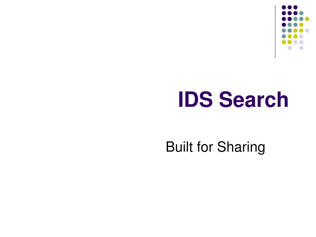 ids search