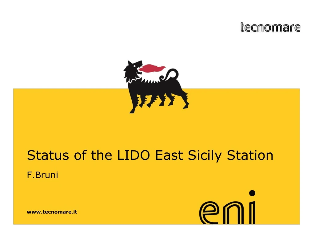 status of the lido east sicily station