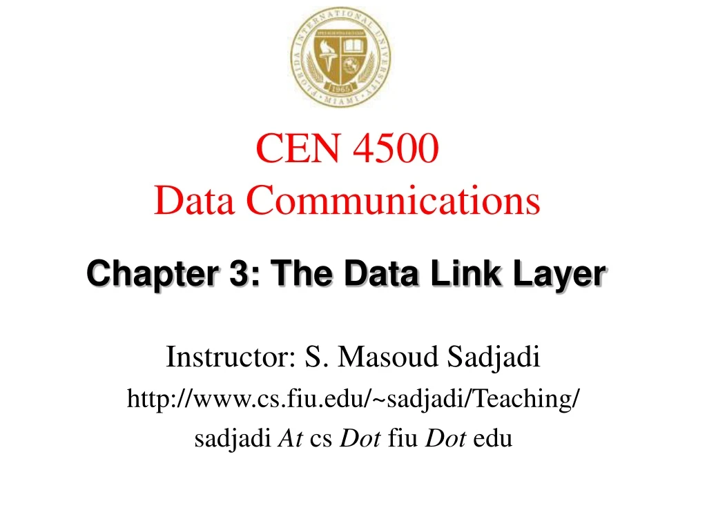 cen 4500 data communications