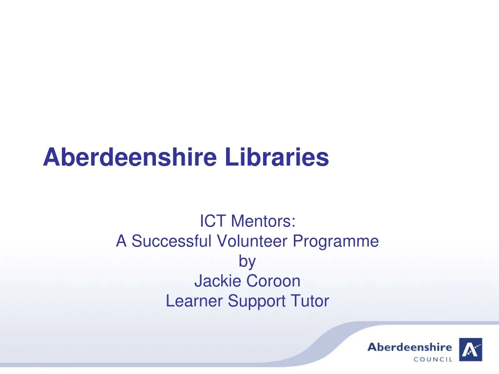 aberdeenshire libraries