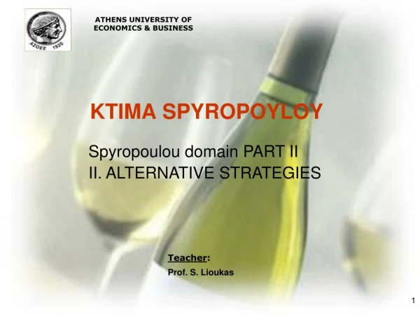 KTIMA SPYROPOYLOY