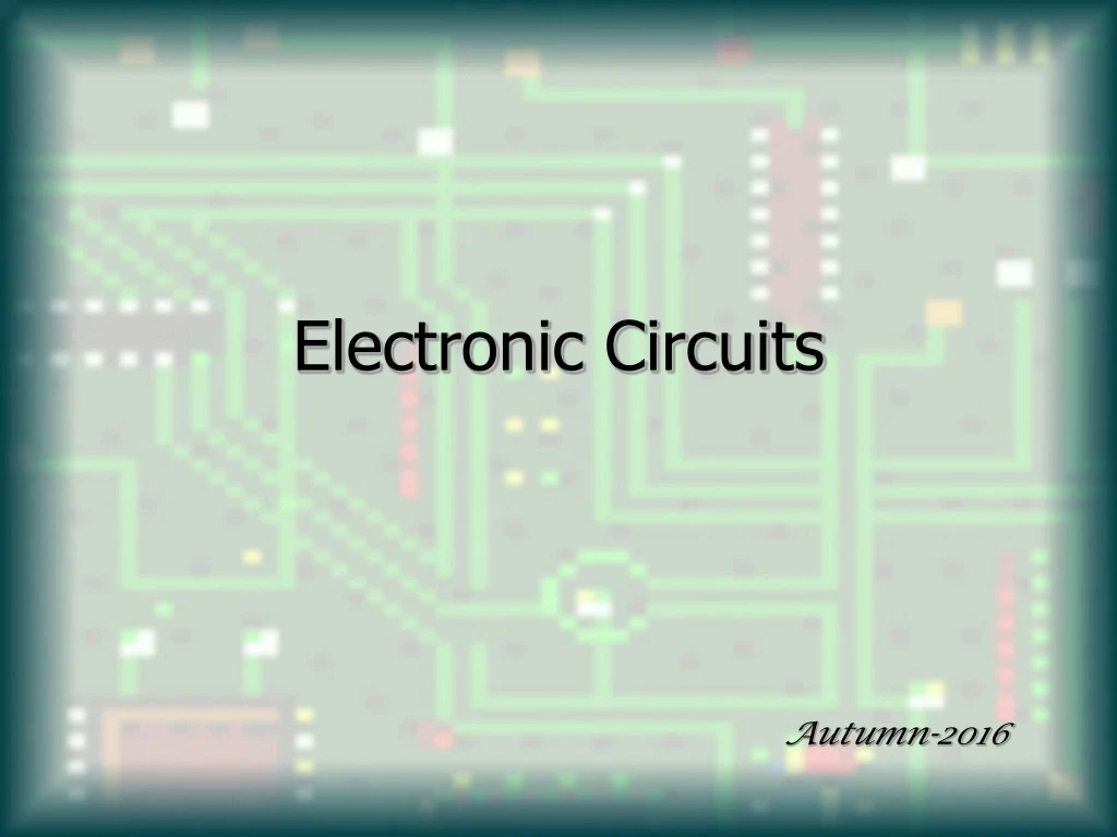 electronic circuits