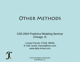 Other Methods - slide 1