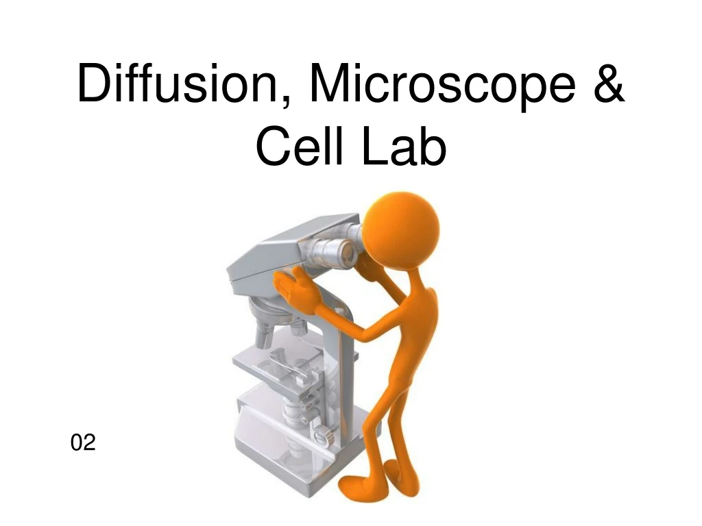 diffusion microscope cell lab