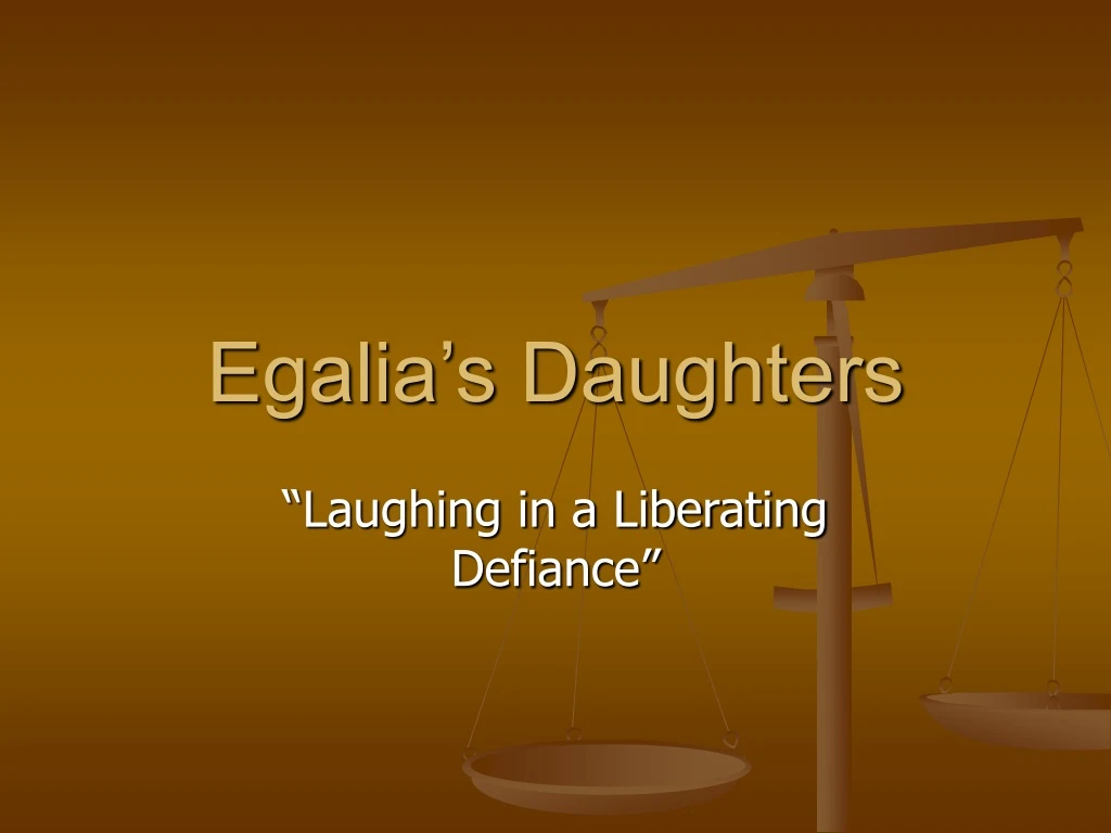 egalia s daughters