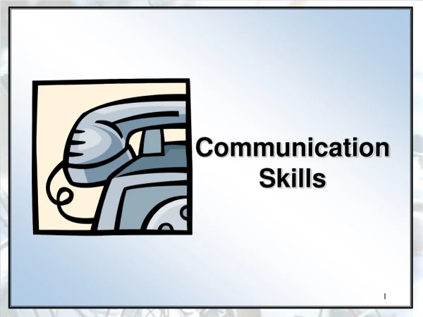 Communication Skills