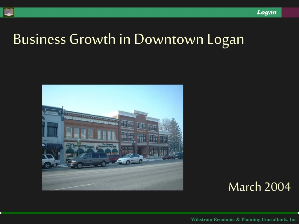business growth in downtown logan