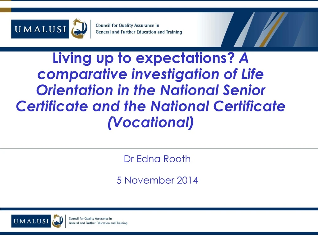 dr edna rooth 5 november 2014