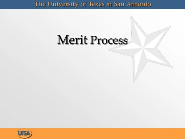 Merit  Process