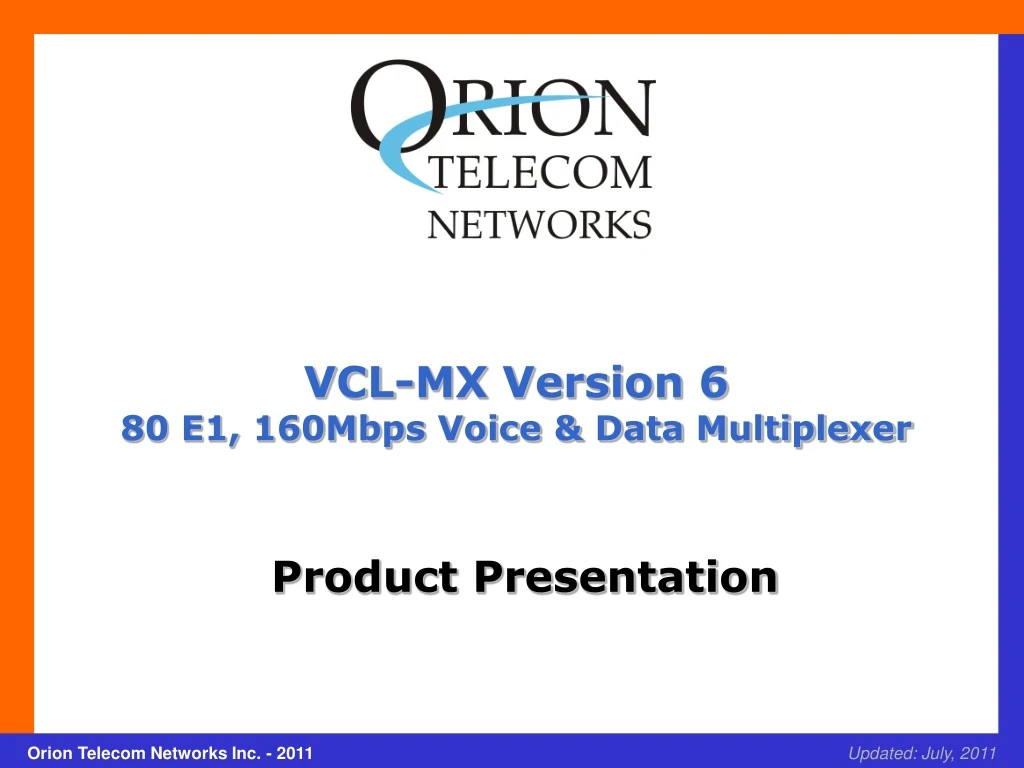 vcl mx version 6 80 e1 160mbps voice data