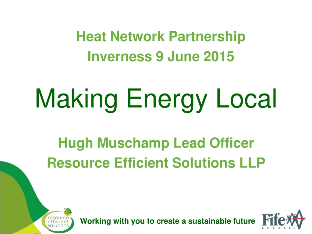 making energy local