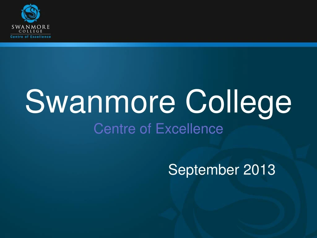 swanmore college centre of excellence september