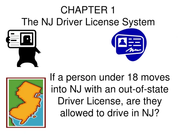 CHAPTER 1   The NJ Driver License System