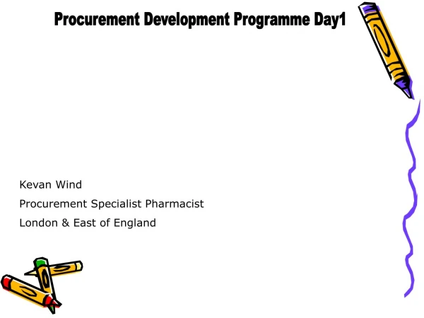 Procurement Development Programme Day1