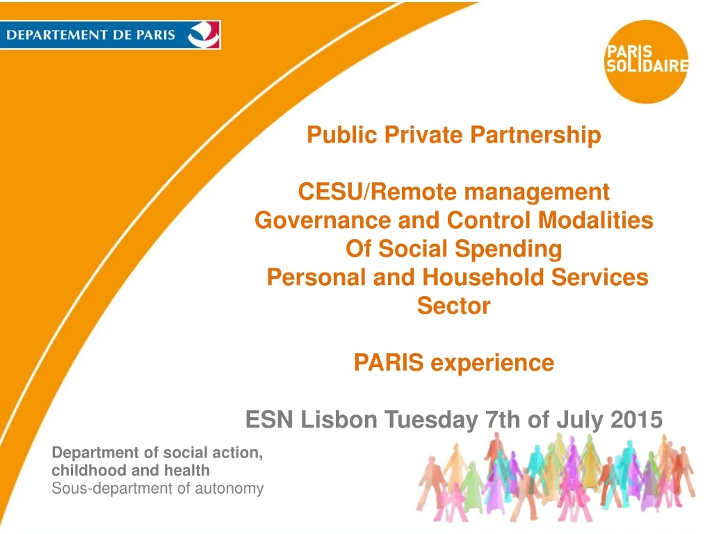 public private partnership cesu remote management