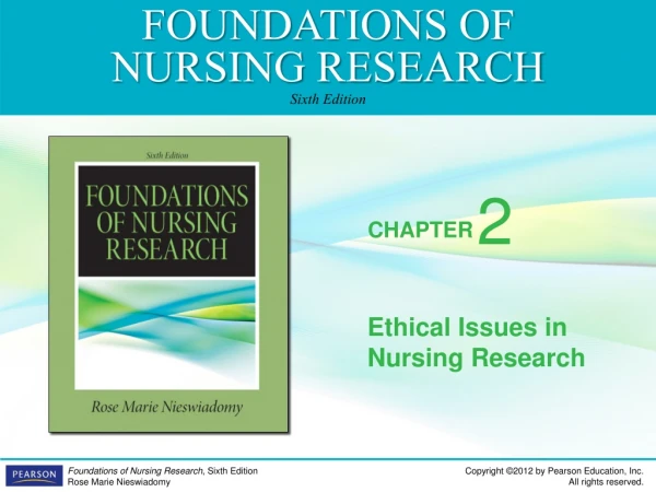 Ethical Issues in Nursing Research