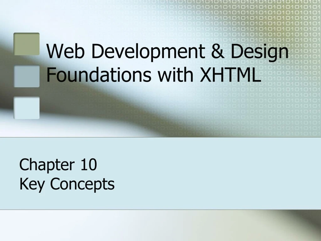 web development design foundations with xhtml