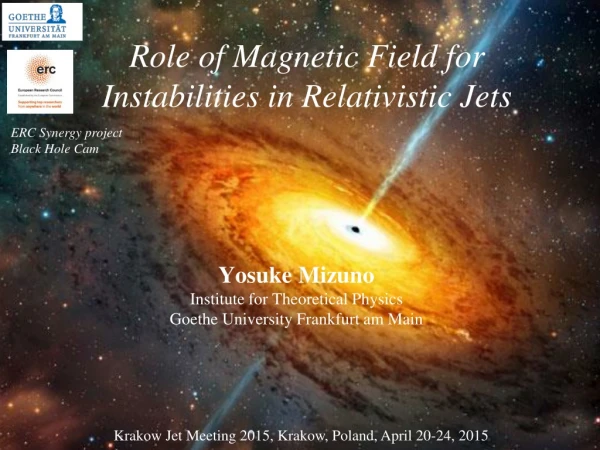 Role of Magnetic Field for Instabilities in Relativistic Jets