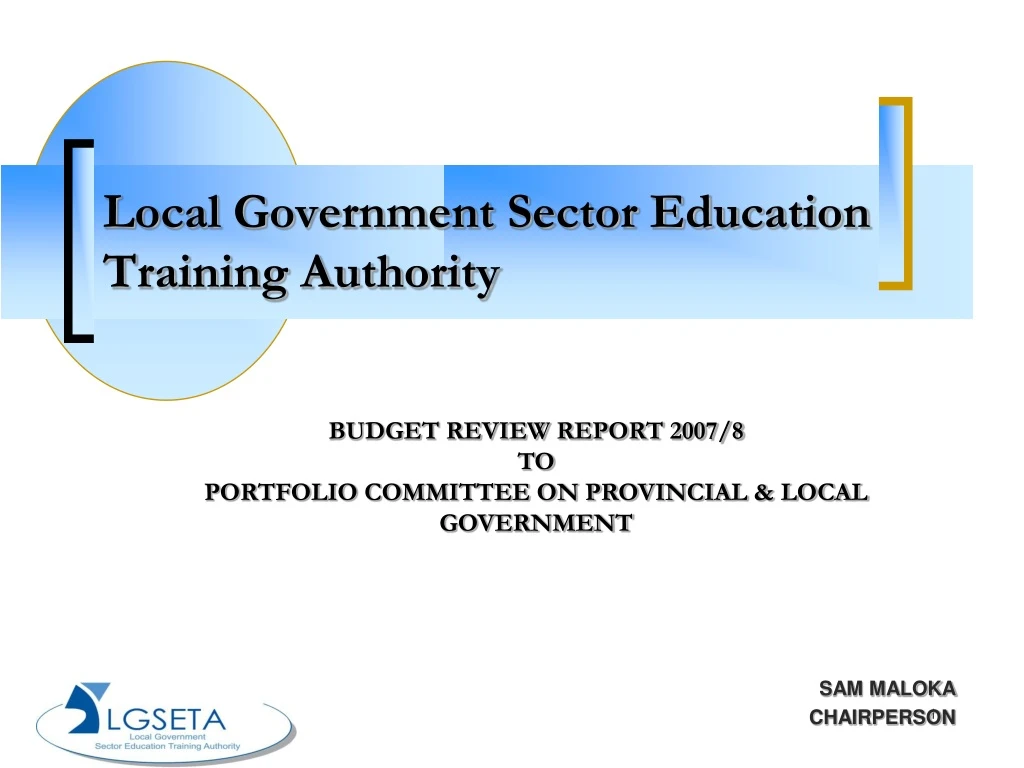 local government sector education training authority