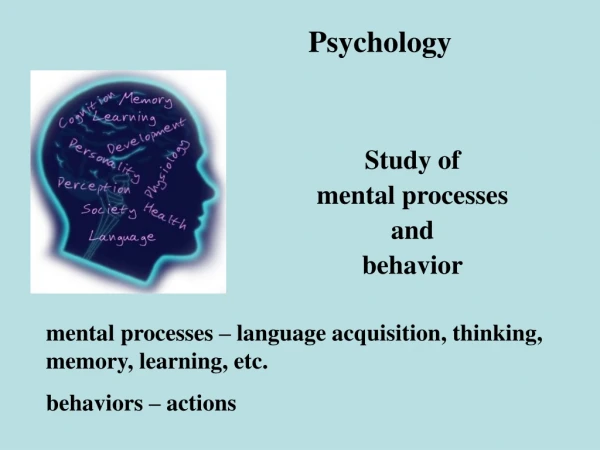 Psychology