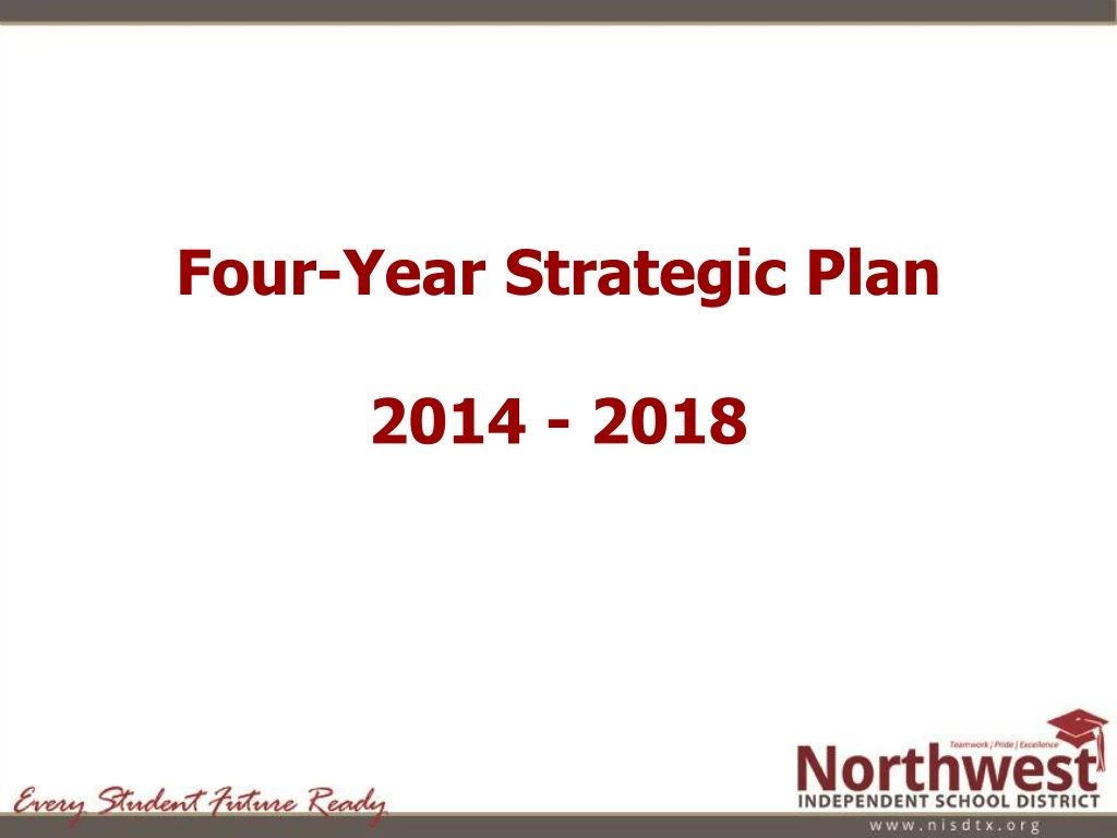 four year strategic plan 2014 2018