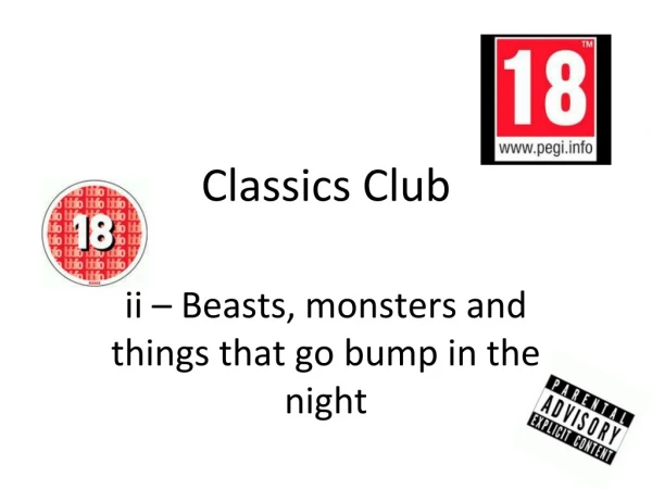 Classics Club