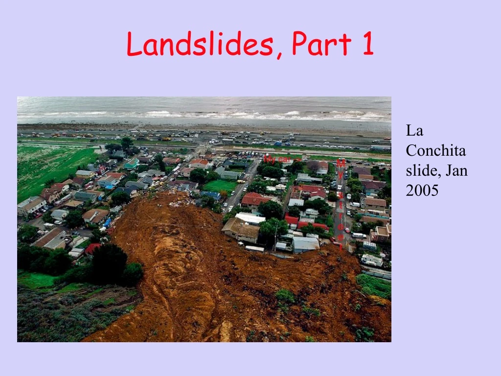 landslides part 1