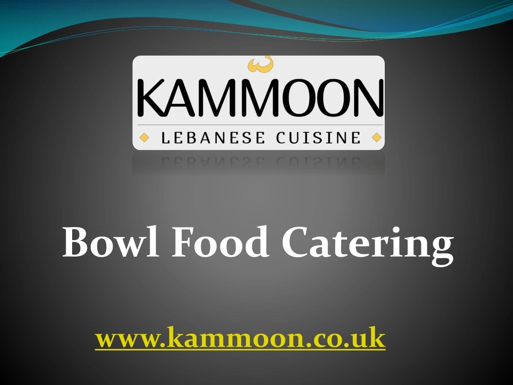 bowl food catering