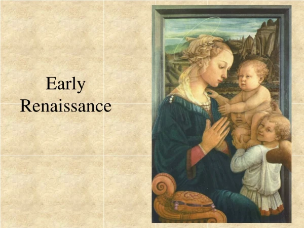 Early Renaissance