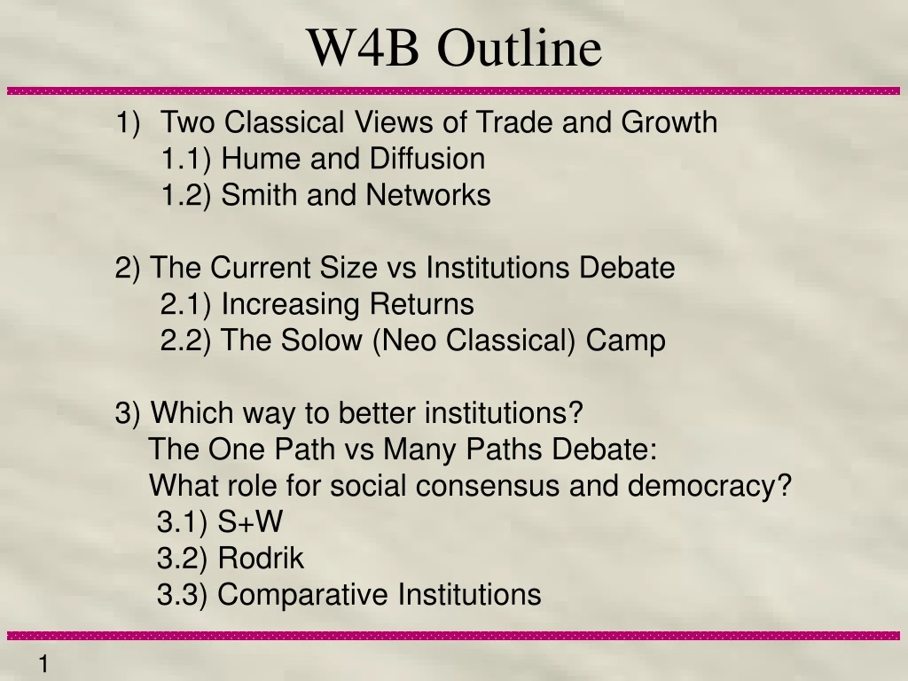 w4b outline