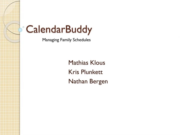 CalendarBuddy