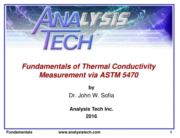 Fundamentals of Thermal Conductivity Measurement via ASTM 5470