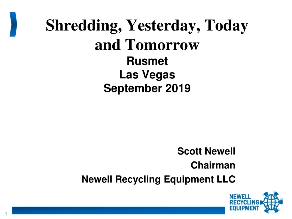 shredding yesterday today and tomorrow rusmet las vegas september 2019