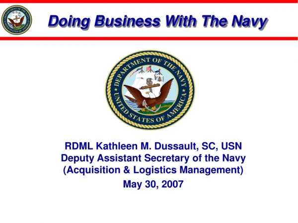 Doing Business With The Navy